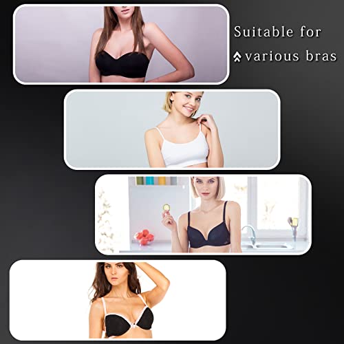 Honoson 2 Pairs Breathable Silicone Bra Inserts Waterproof Reusable Bra Inserts Breast Enhancers For Bra Swimsuit Sports Bra (Round And Semicircular Shape) #TOP5