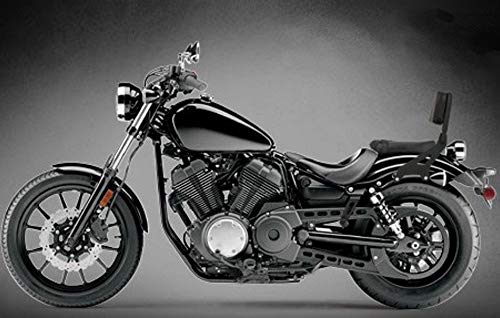 Detachable Backrest Sissy Bar With Pad For Yamaha Bolt XV950 XVS950 2013 2014 2015 2016 2017 (For Yamaha Bolt A)