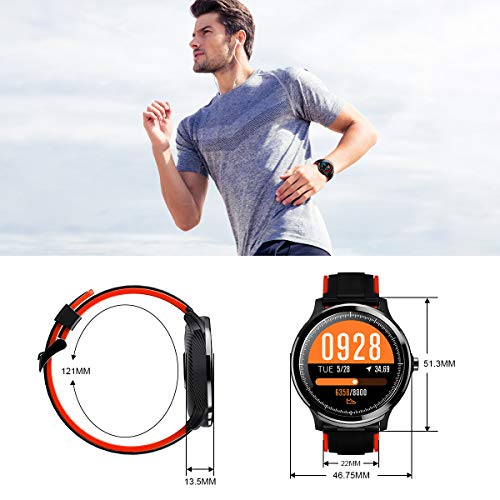 Gokoo Smartwatch – IP68 Wasserdichte Sportuhr für Android & IOS ✪ - 7