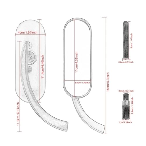 Rétroviseurs Moto Shadow Remplacement pour Éliminer Vibrations Guide - 3