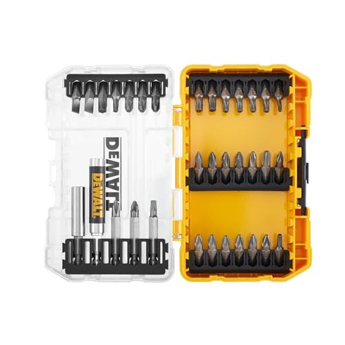 DEWALT DT70709-QZ Coffret TOUGHCASE 33 Pièces - Embouts de vissage - Pour Perceuse-Visseuse