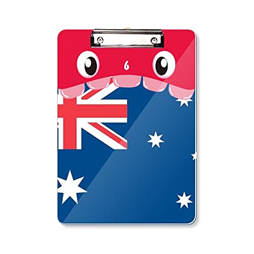 Drapeau Australie dossier A4 bloc-notes océanie pour support écriture