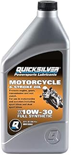 Quicksilver 10W-30 Full Synthetic Motorcycle Oil - 1 Quart