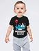 Birthday Boy or Girl Shark Shirt 1st 2nd Birthday Outfit Infant Kids T-Shirt 18M Navy