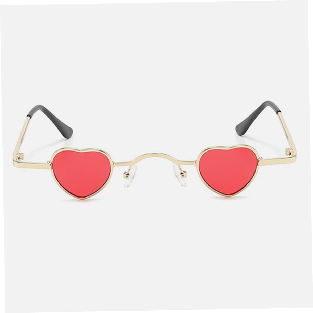 SOIMISS gafas de sol de corazón presentes originales heart shaped sunglasses gafas de sol únicas as de de moda para hombre anteojos as de de tera Metal