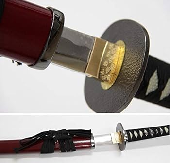 Amazon.co.jp: 模造刀 特別シリーズ 紋次郎 中刀 刃紋入り刀身