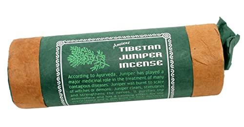 Ancient Tibetan Juniper Incense - For Mediation, Yoga, Prayer, Aromatic Medicine, Stress Reliever, Calmness (Bundle Of Three) #TOP2
