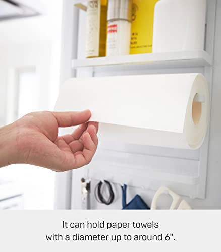 YAMAZAKI home 2560 Kitchen Rack-Magnetic Storage Holder & Organizer, One Size, White - Image 5