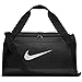 Nike Unisex Erwachsene Nk Brsla S Duff Sporttasche, schwarz (black/black/white), S
