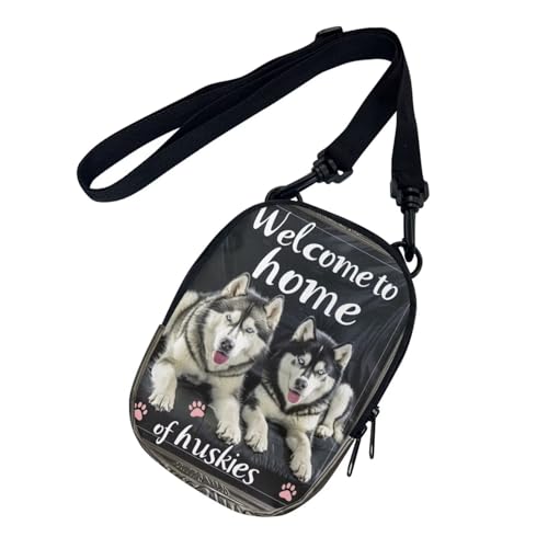 Lotusorchid Sling Cell Phone Purse, Crossbody Mini Wallet Purse Shoulder Handbag with Adjustable Straps