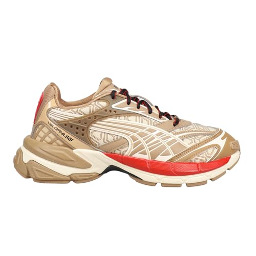 PUMA Mens Velophasis Luxe Sport Lace Up Sneakers Shoes Casual - Brown