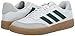 Adidas Men's COURTBLOCK, White/Collegiate Green/Wonder Silver, 9.5