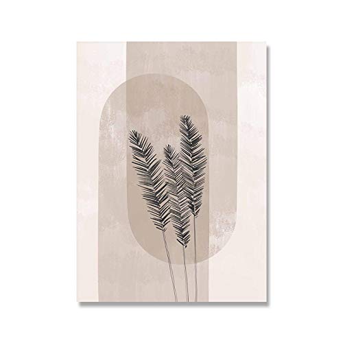 Affiche et impressions murales premium : duo de toiles feuille et soleil