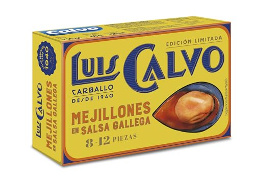 Luis Calvo Mejillones en salsa Gallega 8-12 piezas 125g