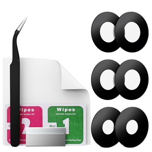 Eonpam 2 Pack Cristal Cámara para Samsung Galaxy A54 Lente Camara Trasera Reemplazo de Vidrio + Kit de Reparación