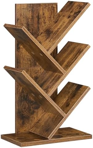 VASAGLE Librería en Forma de Árbol, Biblioteca de 5 Niveles, Ahor...