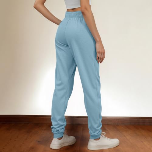 Women Baggy Sweatpants with Pockets Lounge Womens Pajama Pants Female Trouser
