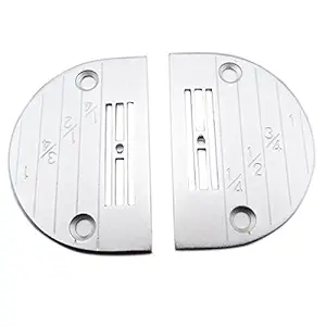 Generic KUNPENG -2PCS - ?E - ? Series Needle Plate FIT for Brother Industrial Single Needle Sewing Machine (E18)