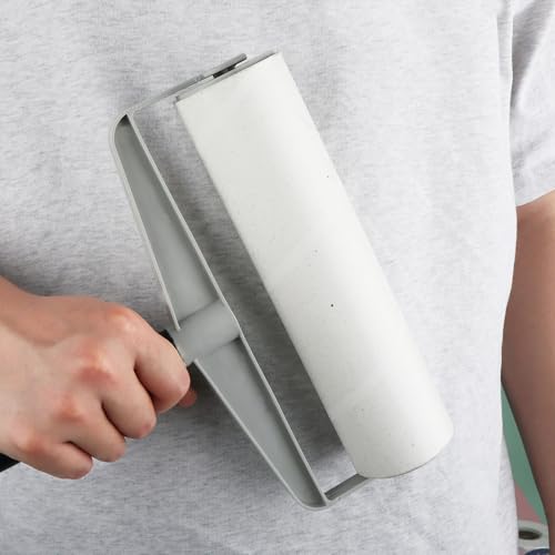 Image of 9 inch Lint Roller Refills Only for Spotty Supersize Extra Sticky Adhesive Lint Roller Refill Pet Cat & Dog Hair Remover for Clothes and Furniture, Pack of 5 Refills, 300 Sheets Total