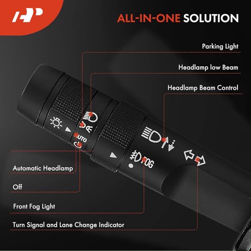 A-Premium Turn Signal Switch Headlight Dimmer (Auto) Multifunction Switch by A-Premium - Used condition - Image 3