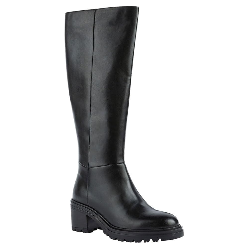Geox Womens D Damiana J Boots, Black, 5.5 UK