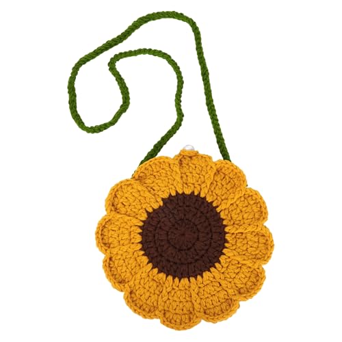 Mini Crossbody Shoulder Bag Fashion Flower Handbag Girls Small Wallet Coin Purse