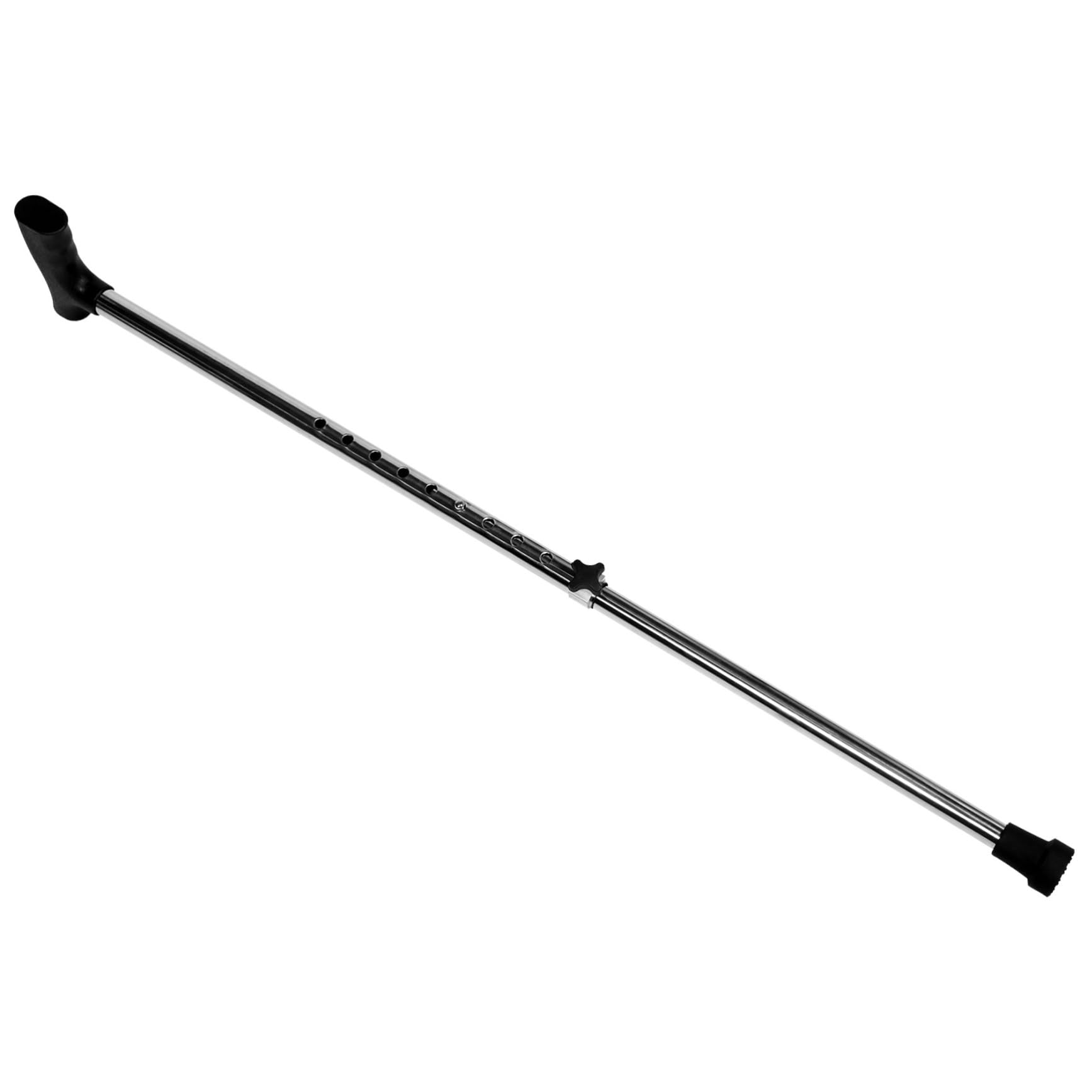 NOLITOY Elderly Walking Stick Hands Walking Stick Nonslip Hiking Pole Portable Trekking Pole Abs Stainless Steel Anti-Slip Design