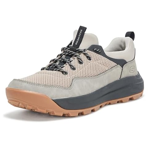 Skechers USA Men's Men's Cambert-Herder Sneaker, Cement, 11 Cover