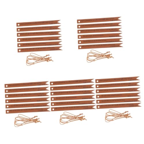 Marque-pages pour livre pour femme SOLUSTRE signet en cuir d'angle lot de 30 pièces