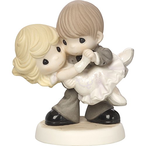 Precious Moments Dancing With My Star Couple Dancing Bisque Porcelain Figurine 171035