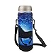 AUPET Water Bottle Bag Carrier,24oz/32oz Insulated Neoprene bottle Sling Holder Case Pouch Cover for 1000ML/750ML Bottles with Shoulder Strap for walking