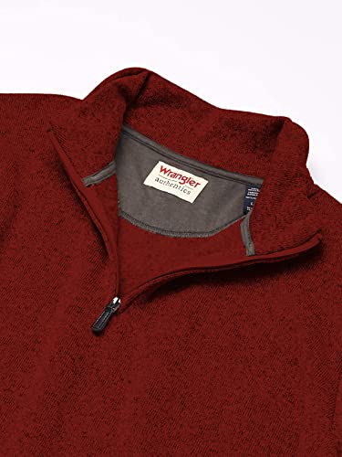 Image of Wrangler Authentics Men's Long Sleeve Fleece Quarter-zip