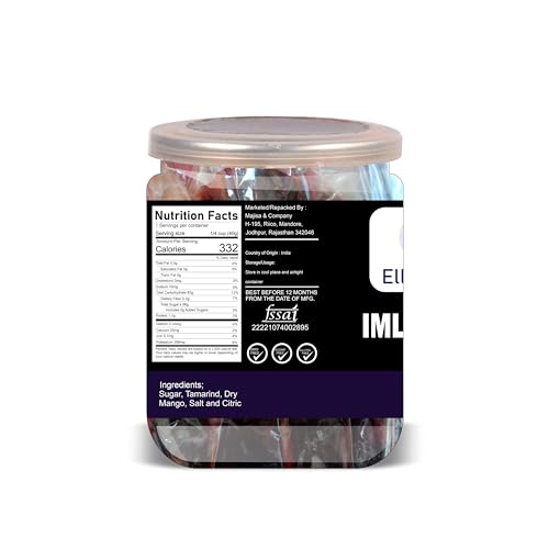 ELLY NUTS Imli Stick 300 Gram Airtight Container image 4