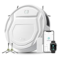 Lefant M210 Robot Vacuum Cleaner, 2200Pa Strong Suction, 7.8cm Thin 28cm DIA, Automatic Self-Charging Small Robotic Vacuum, Wi-Fi/App/Alexa Control, Ideal for Pet Hair Hard Floor and Carpet