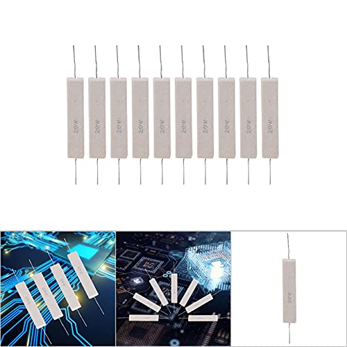 Componente eletrônico, resistor de cimento preciso para placa de circuito impresso(3KR)