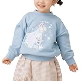 [chil2] アナと雪の女王 キッズ ディズニー トレーナー 子供服 ナ雪 スウェット 女の子 裏毛 エルサ アナ オラフ Disney 94252181-110SX
