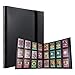 Cyiecw Album Carte Collezione, Raccoglitore Carte 480 Tasche Raccoglitore Carte, 40 Pagine 12 Tasche per Pagina (Nero)