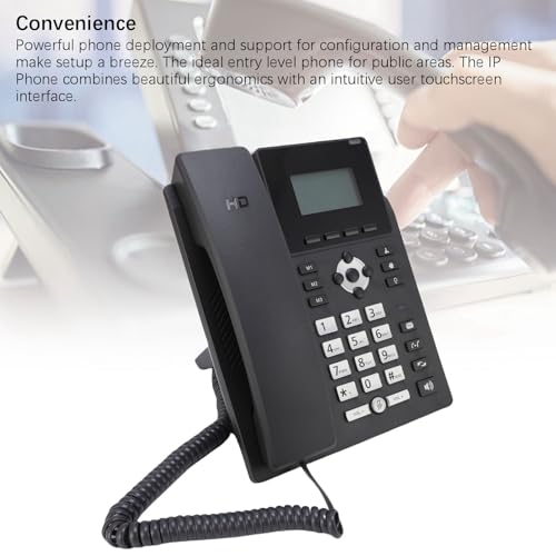 Teléfono IP BONKZEBU SIP T34W WiFi con pantalla 2.4'' miniatura 6