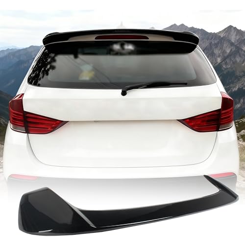 Aileron becquet arrière pour BMW X1 E84 2009-2015 en noir brillant