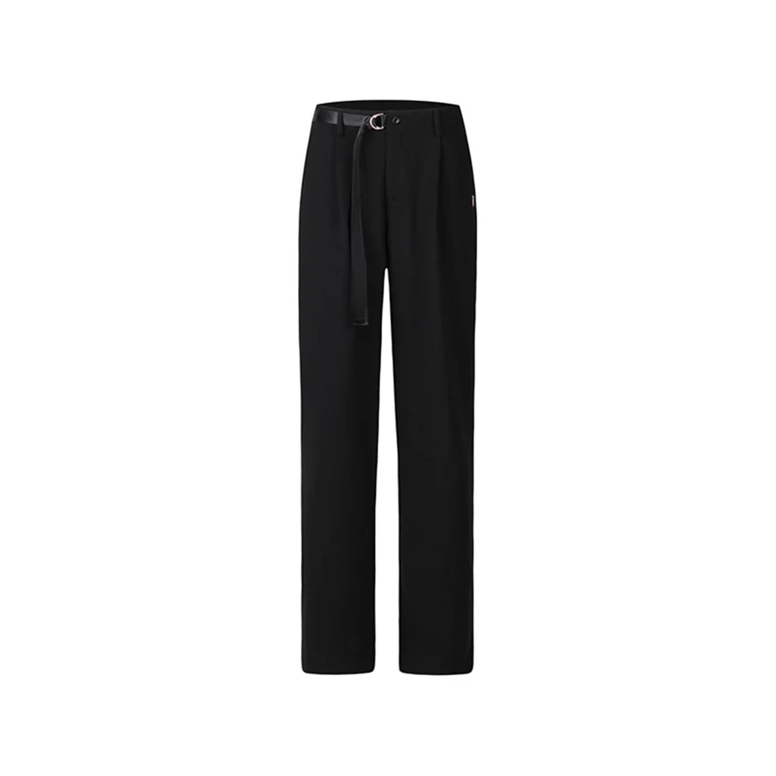 Gsxlz Men's Black Latin Trousers Latin Dance Pants Drawstring Trousers Chacha Samba Tango Latin Dance Clothes Ballroom Dancing Pants Dancewear(L)