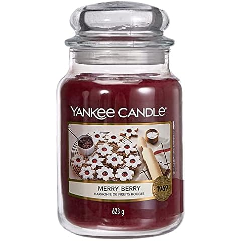 Yankee Candle Merry Berry Large Jar Cover