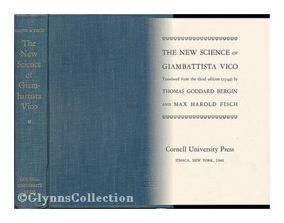 The New Science of Giambattista Vico, Tr. from ... B002BAJ5BW Book Cover