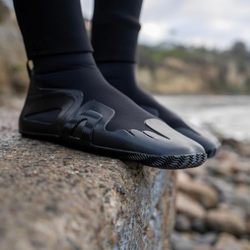 Ho Stevie! 5mm Surfing Wetsuit Booties - Warm, Comfortable, Durable, Grippy Surf Boots - Thermal Lining + GBS Seams (8) by Ho Stevie! - Image 8