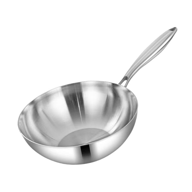 Wok acero inoxidable 316 11.02 in miniatura 1
