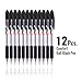 Cello Ballpoint Pen Black Pens Comfort Grip Ball Pens Medium Point Biros,Retractable Ballpoint Pens (1.0MM) Black Pen, Pack of 12 | ideal for office, Home, and School Stationary supplies Cello Ballpoint Pen Black Pens Comfort Grip Ball Pens Medium Point Biros,Retractable Ballpoint Pens (1.0MM) Black Pen, Pack of 12 | ideal for office, Home, and School Stationary supplies