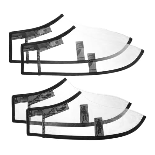 OSOLADY 2 Pares Cubiertas de Zapatos Protectoras Impermeables para Fundas Reutilizables Antideslizantes Accesorios para Barbería para Mantener Zapatos Salones y Actividades Aire
