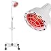 Produktbild Cozion Rotlichtlampe Wärmelampe 275W Infrarotlampe Wärmelampe Infrarotlicht-Rotlicht-Wärmelampen Einstellbares mit Tablett,rotes Licht Heizung Licht mit Timer