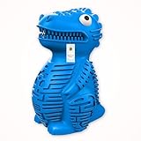 Foodie Puppies Natural Rubber Dog Chew Toys for Aggressive Chewers | Training & Interactive Treat Dispensing Toys for All Breed Sizes of Dogs | Colour May Vary (Dragon Toy)