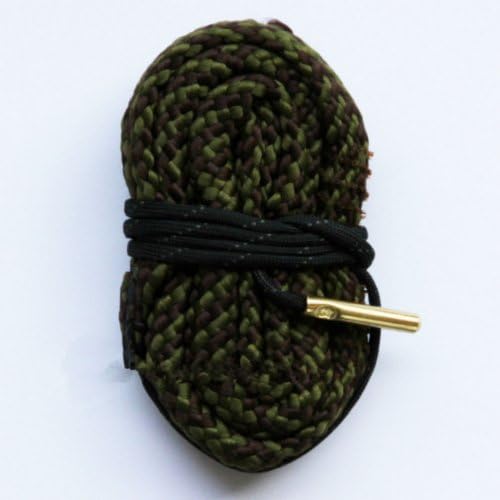 Nuoya001 24004 Bore Green & Brown Snake Cleaning Fore .44Cal.,.45Caliber Pistols & Revolvers Gun Brush