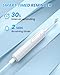 Electric Toothbrush with Water flosser, 3 in 1 Teeth Cleaning Kit with 7 Modes, Electric Toothbrush and flosser Combofor Adults, Water Flosser Portable for Travel and Home (White)